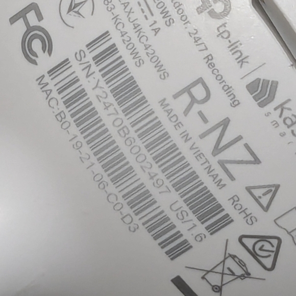 TP-Link Kasa KC420WS Smart Security Camera - Picture 7 of 9